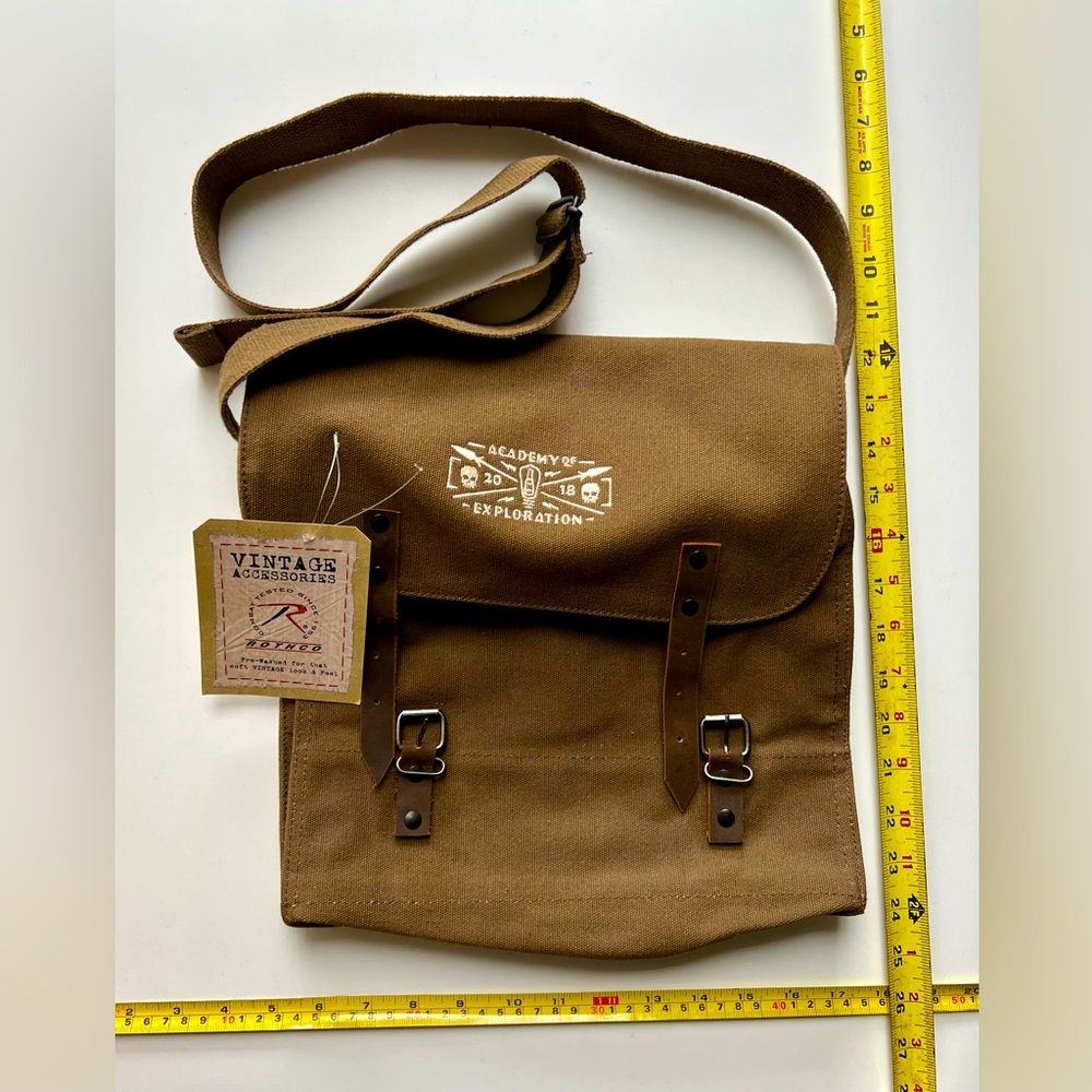 Bottle Logic Brewing Collector’s Canvas Bag Messenger Satchel Bag